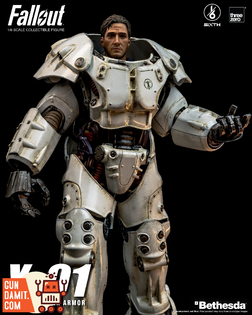 Threezero 3Z1003 Fallout X-01 Institute Power Armor view 12 Threezero 3Z1003 Fallout X-01 Institute Power Armor view 12