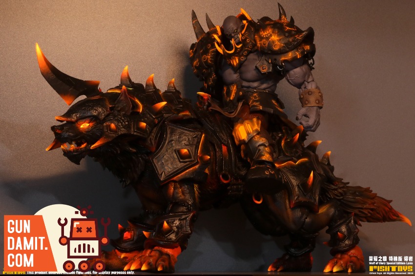 Fish Toys HY-032 Glory Wolf Special Edition Lava view 12 Fish Toys HY-032 Glory Wolf Special Edition Lava view 12