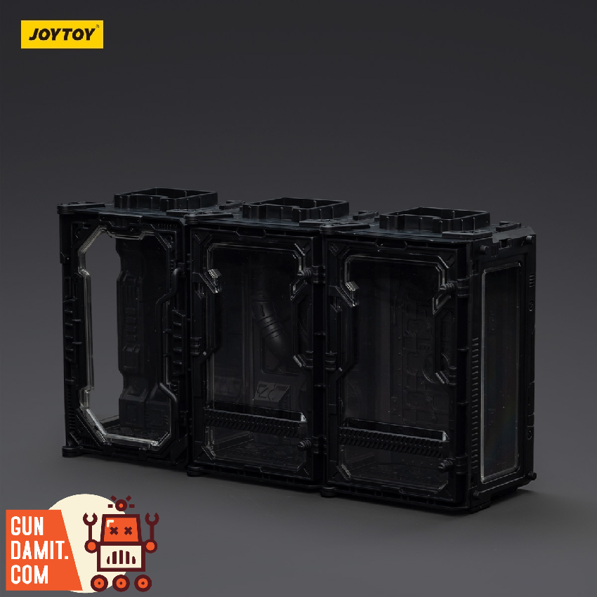 JoyToy 1/25 Soldier Hangar Display Case Shadow Black view 18 JoyToy 1/25 Soldier Hangar Display Case Shadow Black view 18