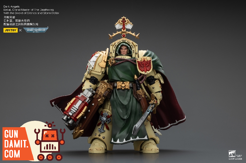 JoyToy JT02304 Warhammer 40K Dark Angels Belial Deathwing view 12 JoyToy JT02304 Warhammer 40K Dark Angels Belial Deathwing view 12