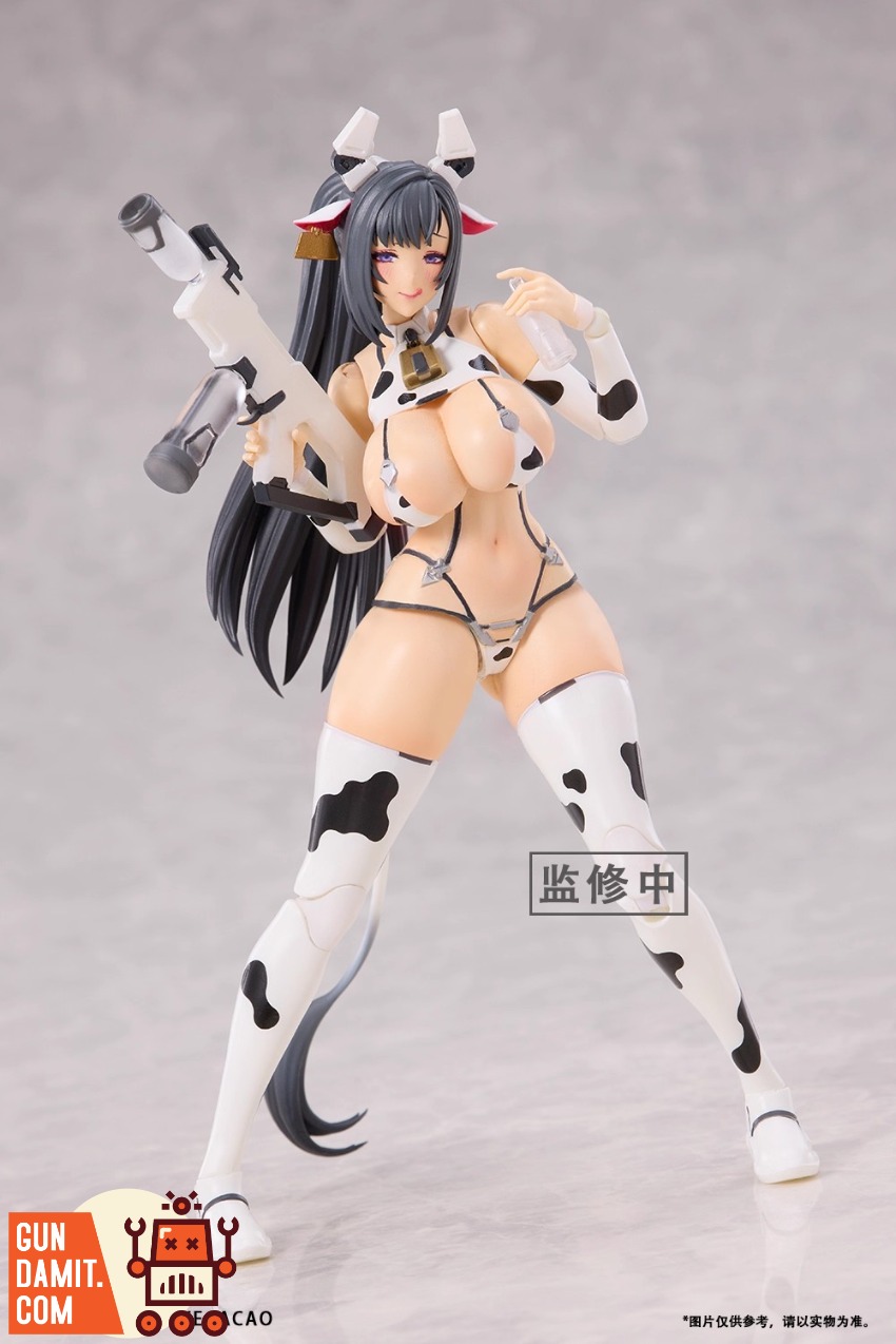 Black Crystal Candy 1/12 Milky White Sauce Cow Girl Figure view 5 Black Crystal Candy 1/12 Milky White Sauce Cow Girl Figure view 5