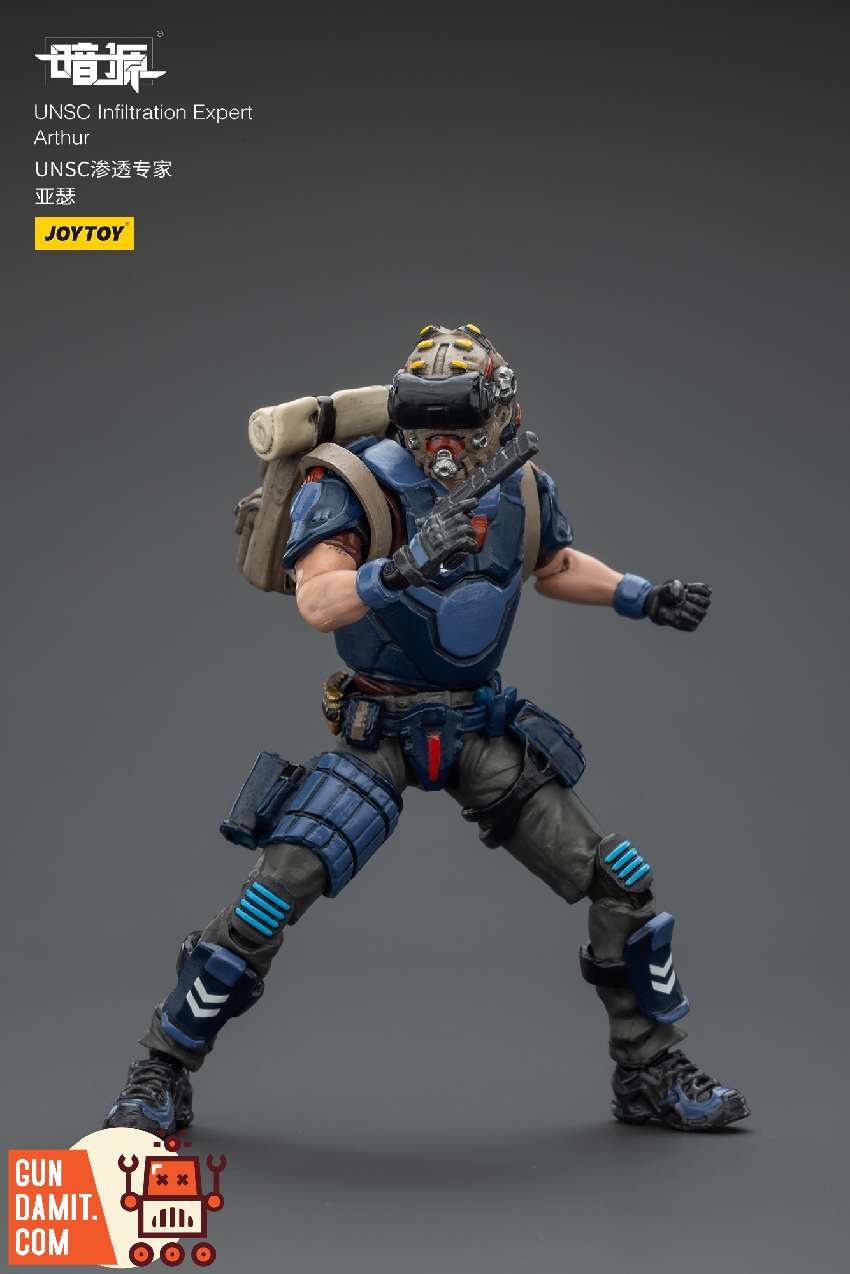 JoyToy JT02403 UNSC Infiltration Expert Arthur view 16 JoyToy JT02403 UNSC Infiltration Expert Arthur view 16