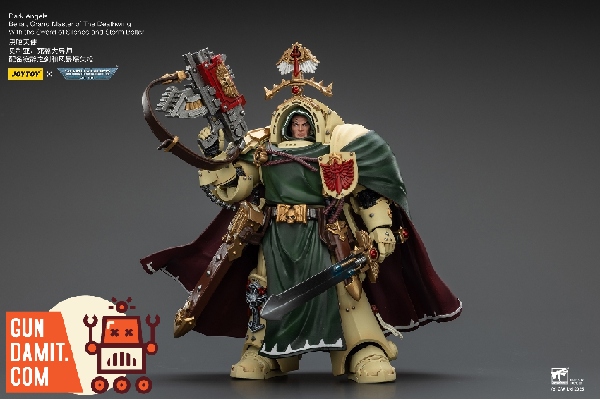 JoyToy JT02304 Warhammer 40K Dark Angels Belial Deathwing view 14 JoyToy JT02304 Warhammer 40K Dark Angels Belial Deathwing view 14
