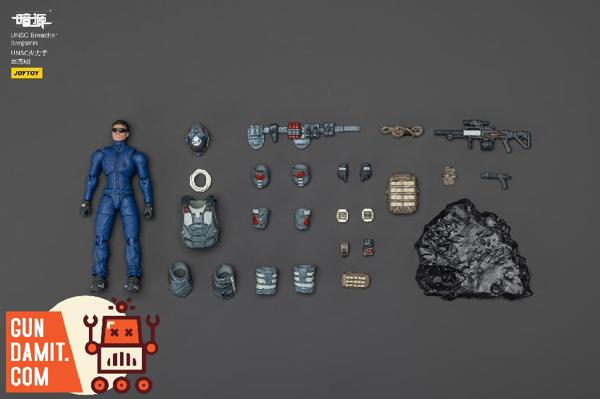 JoyToy JT02427 Dark Source UNSC Breacher Benjamin view 20 JoyToy JT02427 Dark Source UNSC Breacher Benjamin view 20