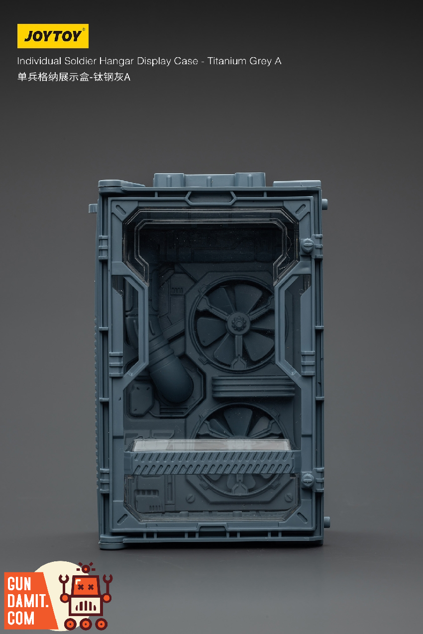 JoyToy 1/25 Soldier Hangar Display Case Titanium Grey view 4 JoyToy 1/25 Soldier Hangar Display Case Titanium Grey view 4