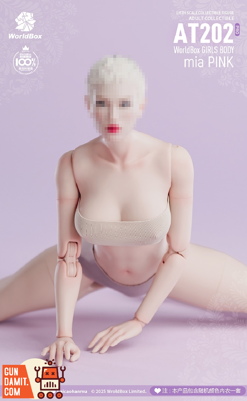 Worldbox 1/6 AT202pro Female Body Mia Pink view 6 Worldbox 1/6 AT202pro Female Body Mia Pink view 6