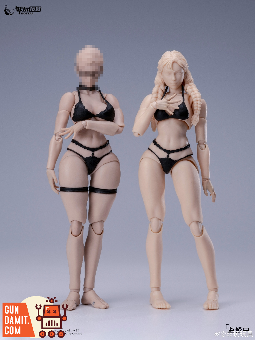 Nottaa NT-04 Xiaofang 1/12 Female Body White Split Neck view 4 Nottaa NT-04 Xiaofang 1/12 Female Body White Split Neck view 4