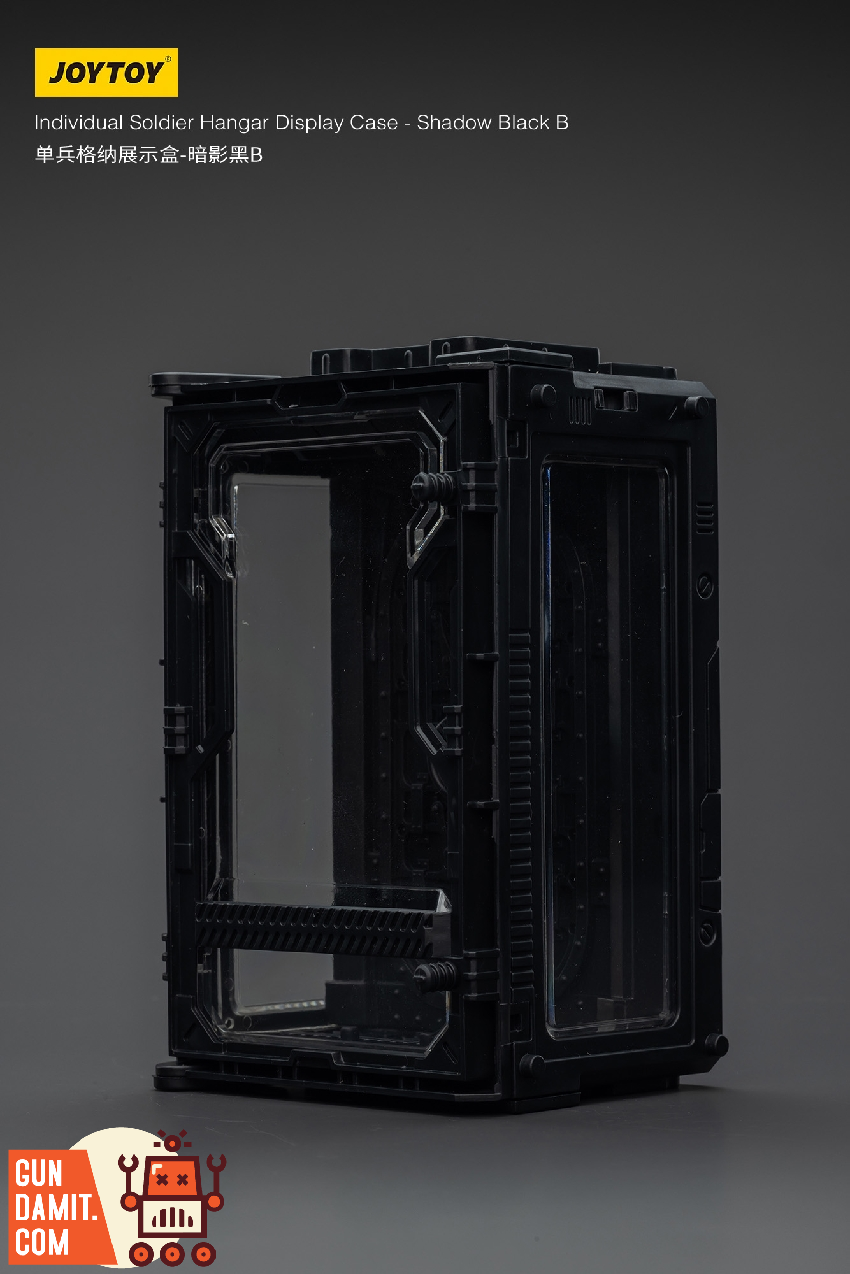JoyToy 1/25 Soldier Hangar Display Case Shadow Black view 9 JoyToy 1/25 Soldier Hangar Display Case Shadow Black view 9