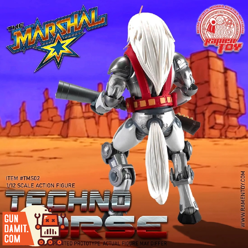 Ramen Toy 1/12 TMS02 BraveStarr Techno Horse view 2 Ramen Toy 1/12 TMS02 BraveStarr Techno Horse view 2