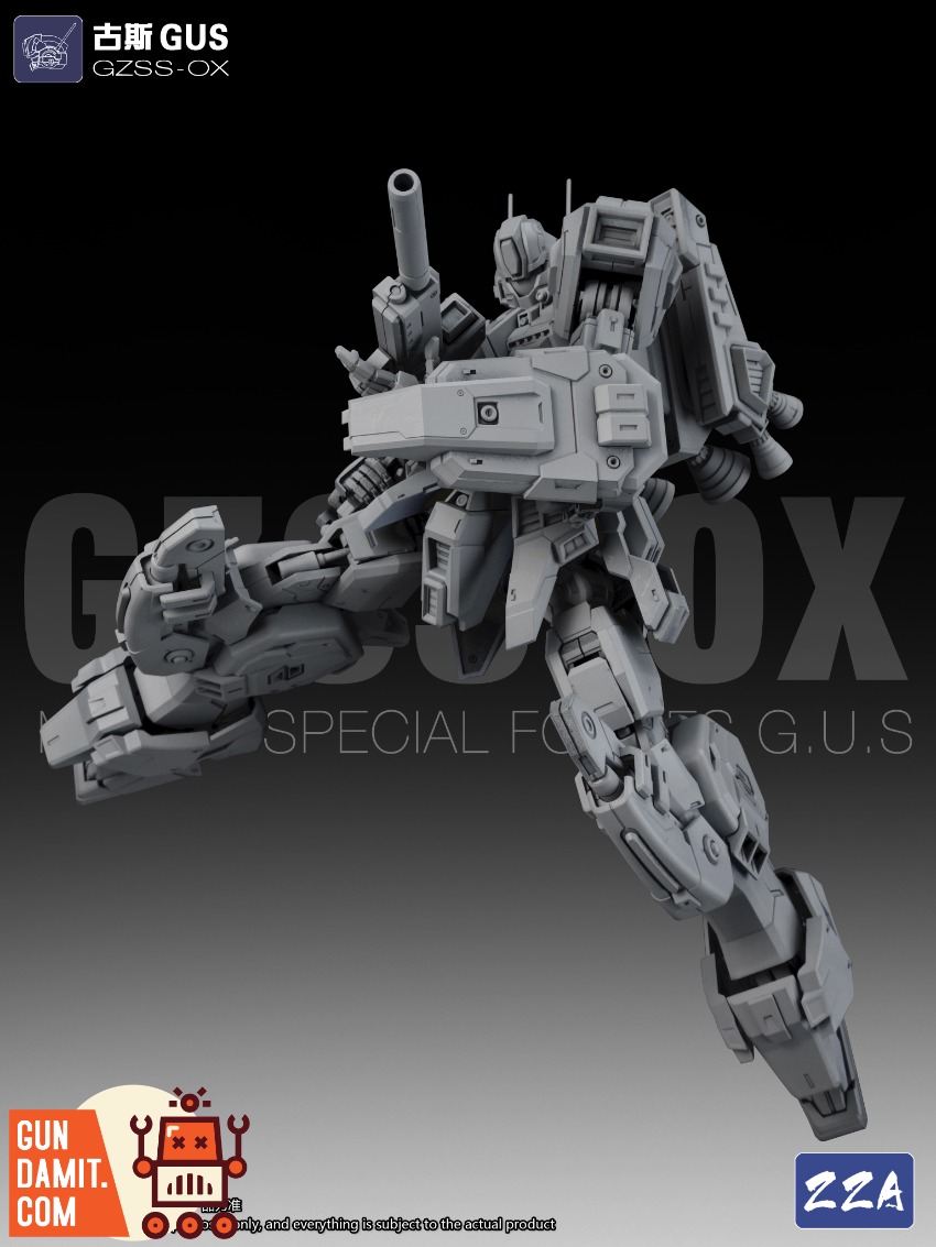 ZZA Model 1/100 GZSS-OX GUS view 120 ZZA Model 1/100 GZSS-OX GUS view 120