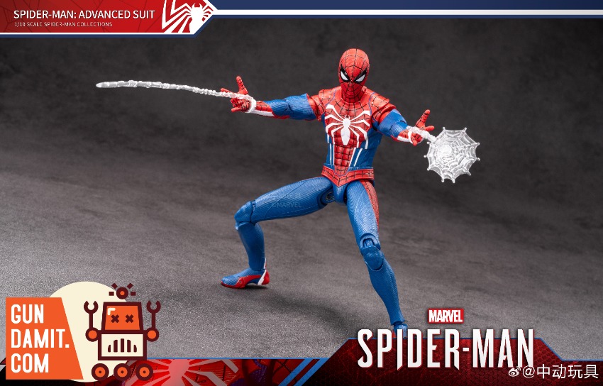 ZT Toys Marvel Spider-Man Advanced Suit view 6 ZT Toys Marvel Spider-Man Advanced Suit view 6