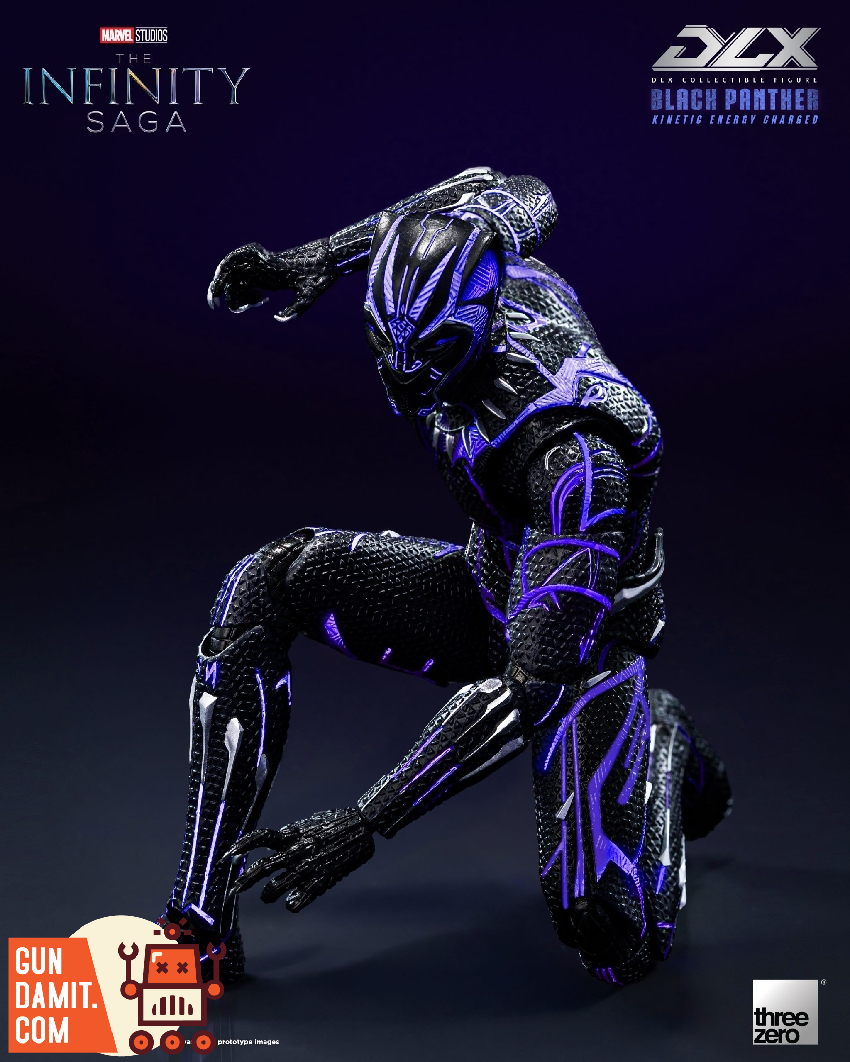 Threezero DLX Black Panther Kinetic Energy view 9 Threezero DLX Black Panther Kinetic Energy view 9