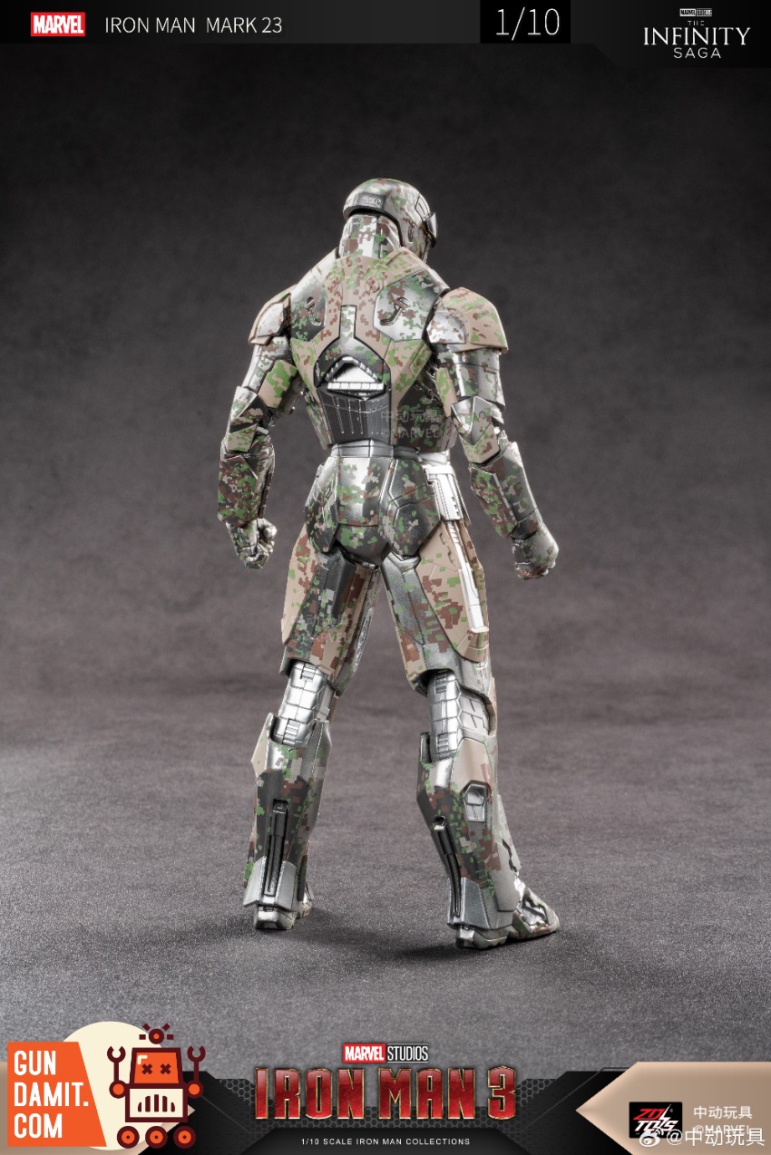 ZT Toys 1/10 Iron Man MK23 Shadow view 6 ZT Toys 1/10 Iron Man MK23 Shadow view 6