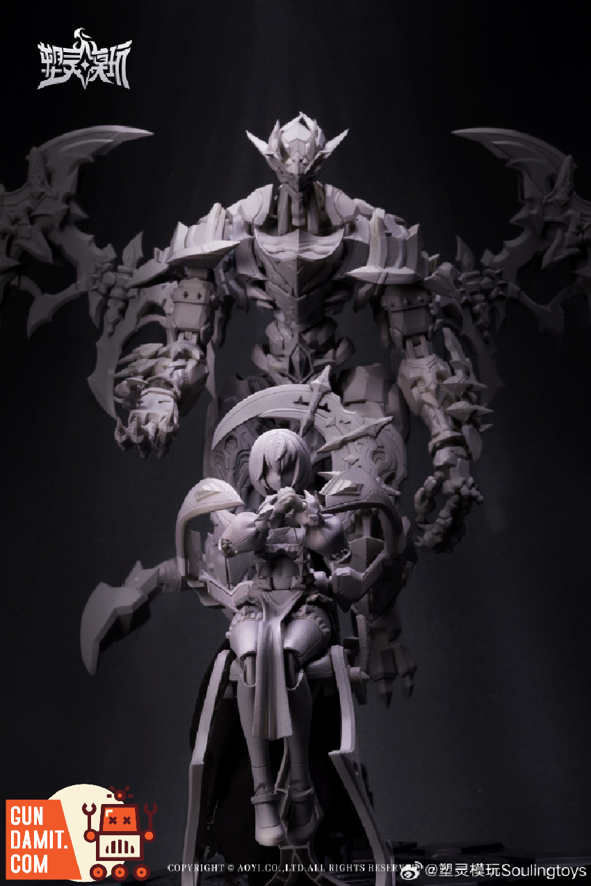 Soulingtoys 1/12 Dark Moon Llithia and Goerder Kit view 3 Soulingtoys 1/12 Dark Moon Llithia and Goerder Kit view 3