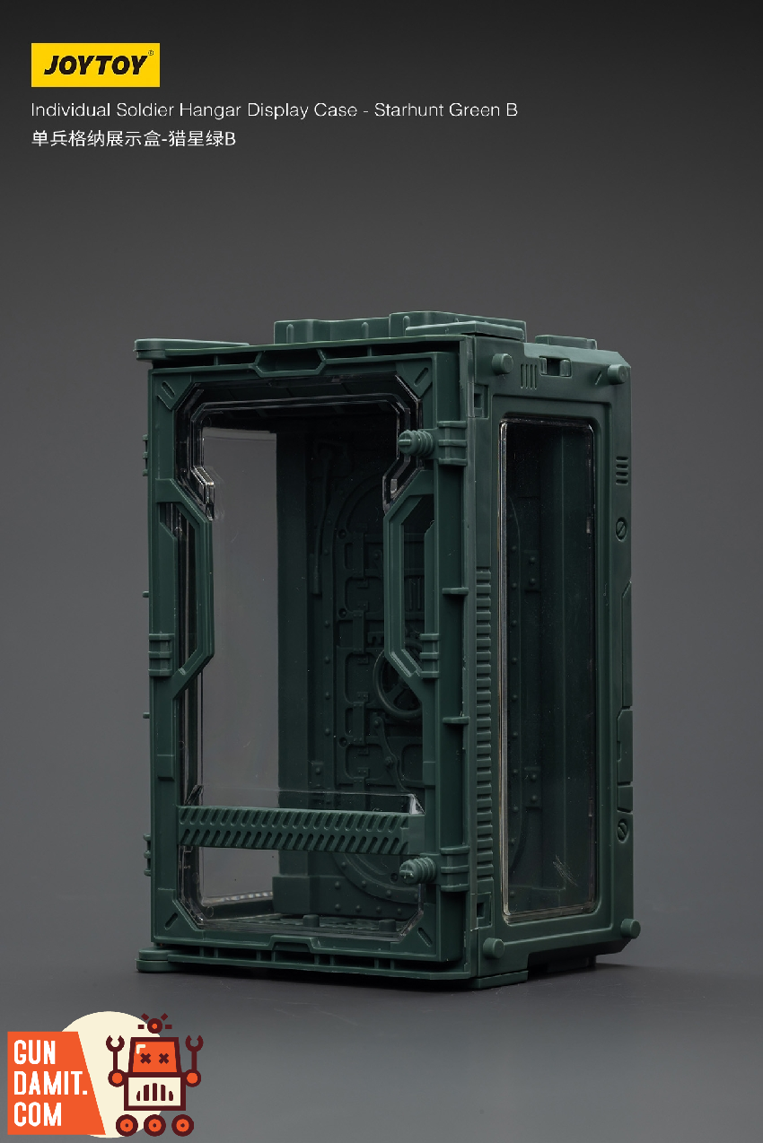 JoyToy 1/25 Soldier Hangar Display Case Starhunt Green view 8 JoyToy 1/25 Soldier Hangar Display Case Starhunt Green view 8