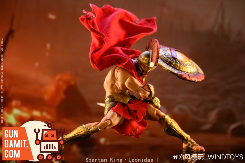 Wind Toys FMW004 King Leonidas I of Sparta 1/12 Figure view 6 Wind Toys FMW004 King Leonidas I of Sparta 1/12 Figure view 6