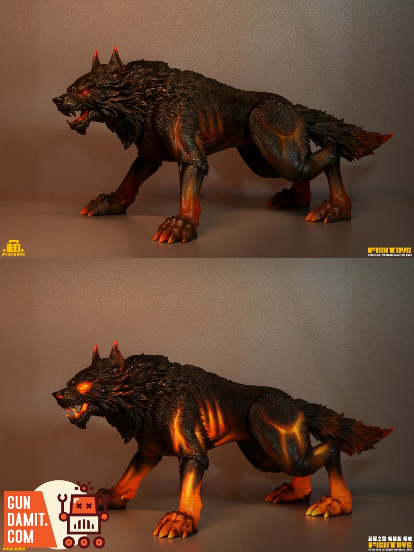 Fish Toys HY-032 Glory Wolf Special Edition Lava view 6 Fish Toys HY-032 Glory Wolf Special Edition Lava view 6