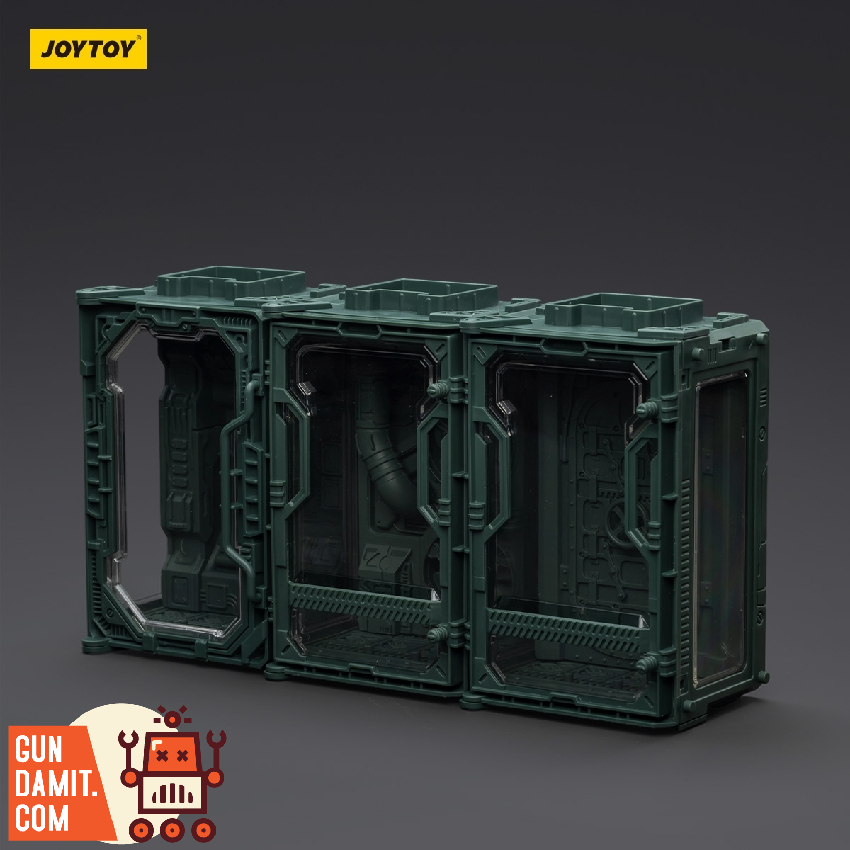 JoyToy 1/25 Soldier Hangar Display Case Starhunt Green view 18 JoyToy 1/25 Soldier Hangar Display Case Starhunt Green view 18