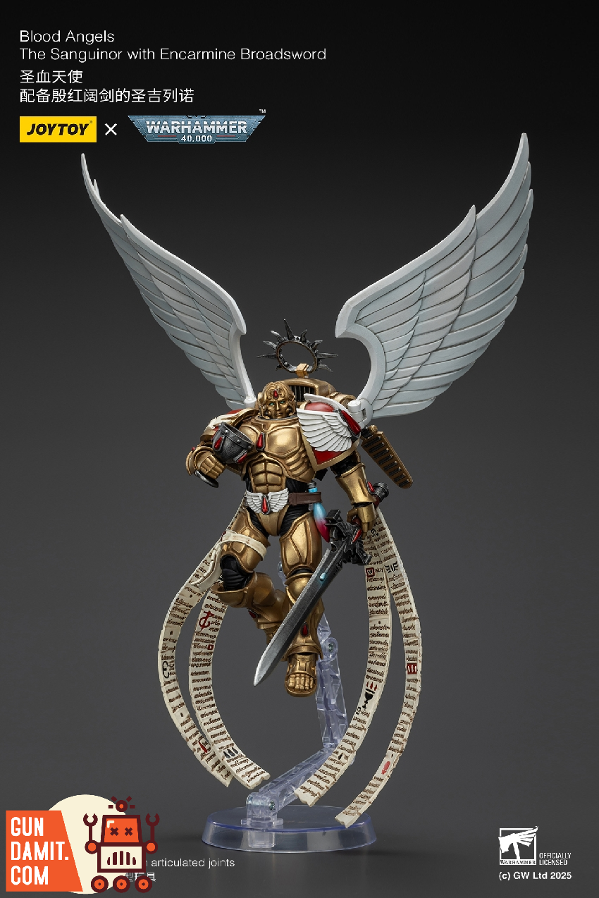 JoyToy JT02519 Warhammer 40K Blood Angels Sanguinor view 14 JoyToy JT02519 Warhammer 40K Blood Angels Sanguinor view 14