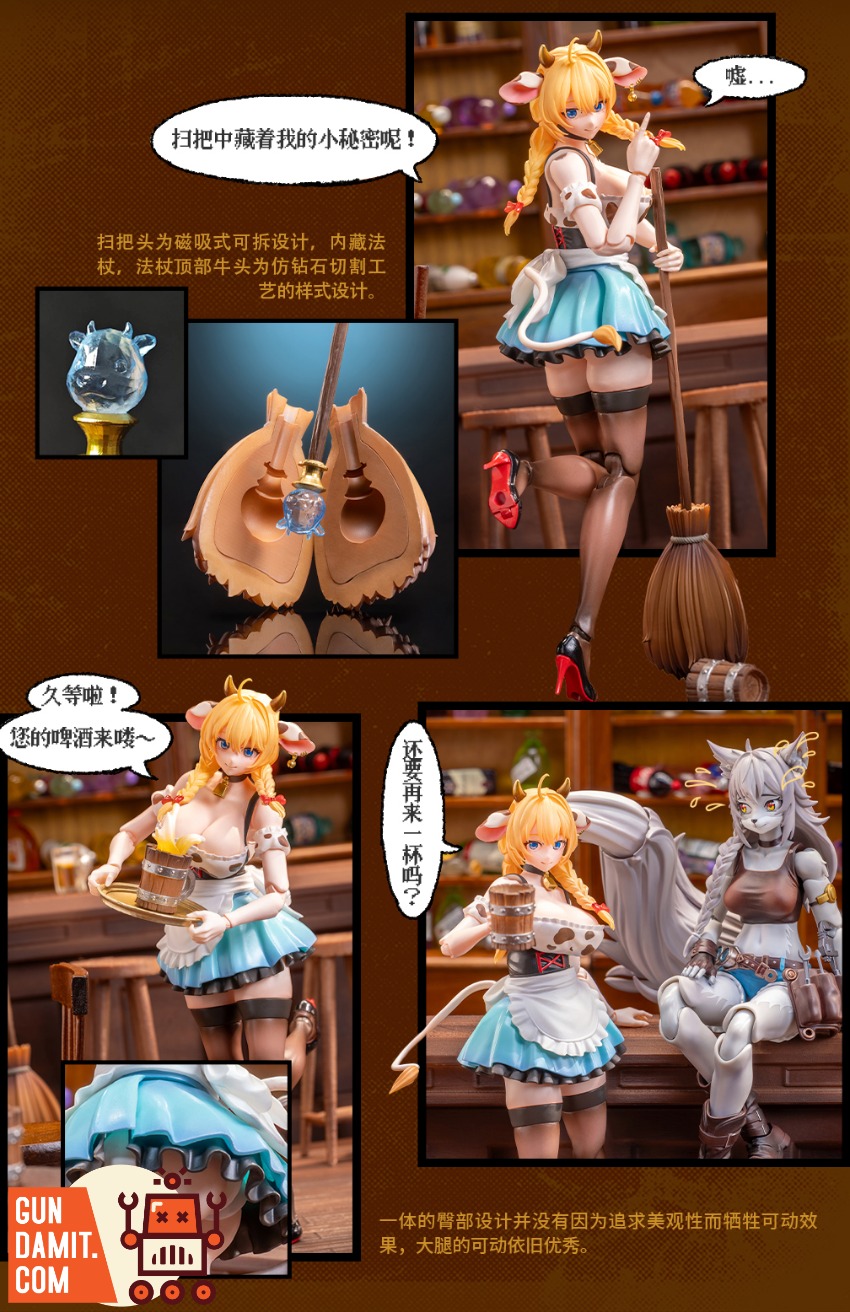 LADoTOYS ERA-003 Daisy Taurus Waitress Ver. view 4 LADoTOYS ERA-003 Daisy Taurus Waitress Ver. view 4