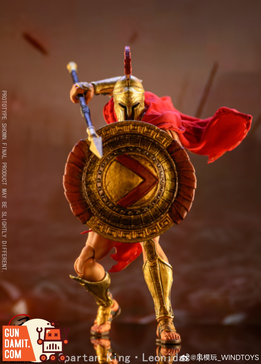 Wind Toys FMW004 King Leonidas I of Sparta 1/12 Figure view 7 Wind Toys FMW004 King Leonidas I of Sparta 1/12 Figure view 7