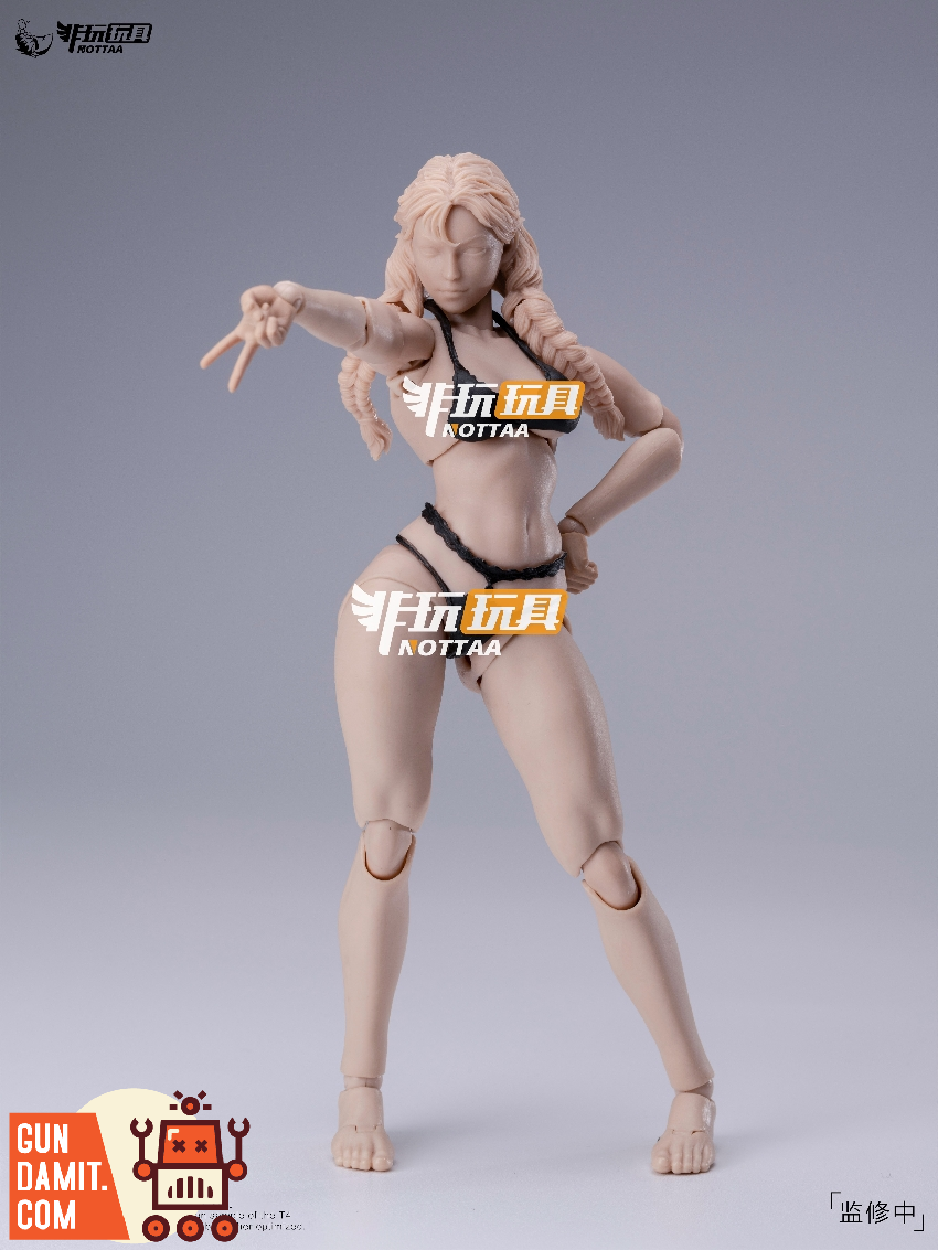 Nottaa NT-04 Xiaofang 1/12 Female Body Yellow Split Neck view 5 Nottaa NT-04 Xiaofang 1/12 Female Body Yellow Split Neck view 5