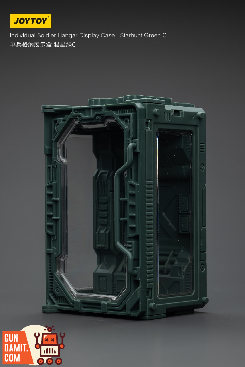 JoyToy 1/25 Soldier Hangar Display Case Starhunt Green view 14 JoyToy 1/25 Soldier Hangar Display Case Starhunt Green view 14