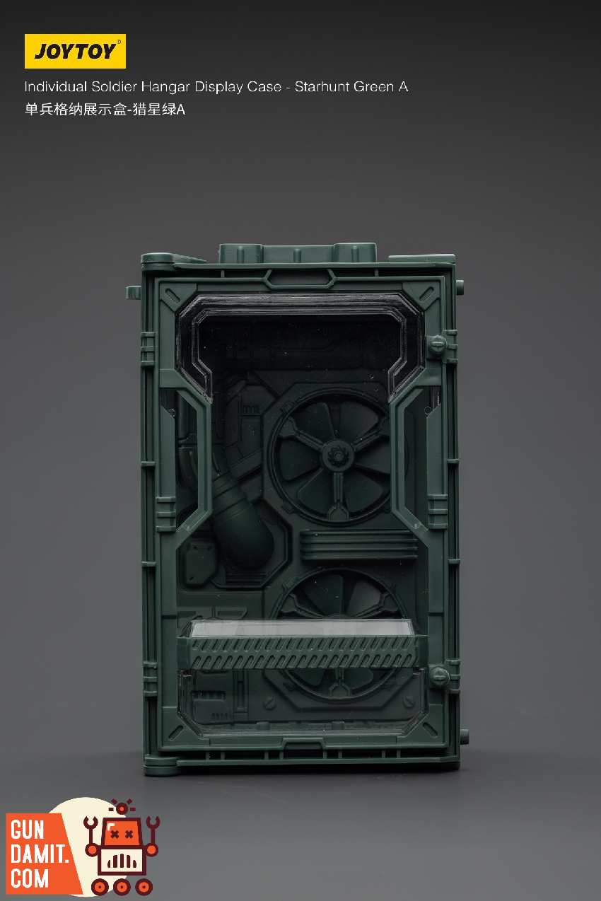 JoyToy 1/25 Soldier Hangar Display Case Starhunt Green view 3 JoyToy 1/25 Soldier Hangar Display Case Starhunt Green view 3