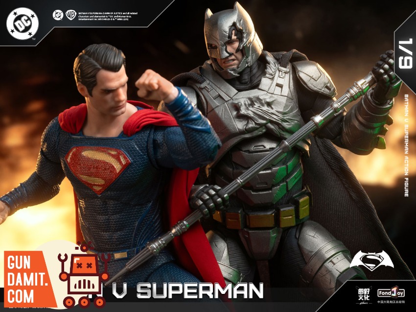 Fondjoy 1/9 Batman v Superman Dawn of Justice Set view 30 Fondjoy 1/9 Batman v Superman Dawn of Justice Set view 30