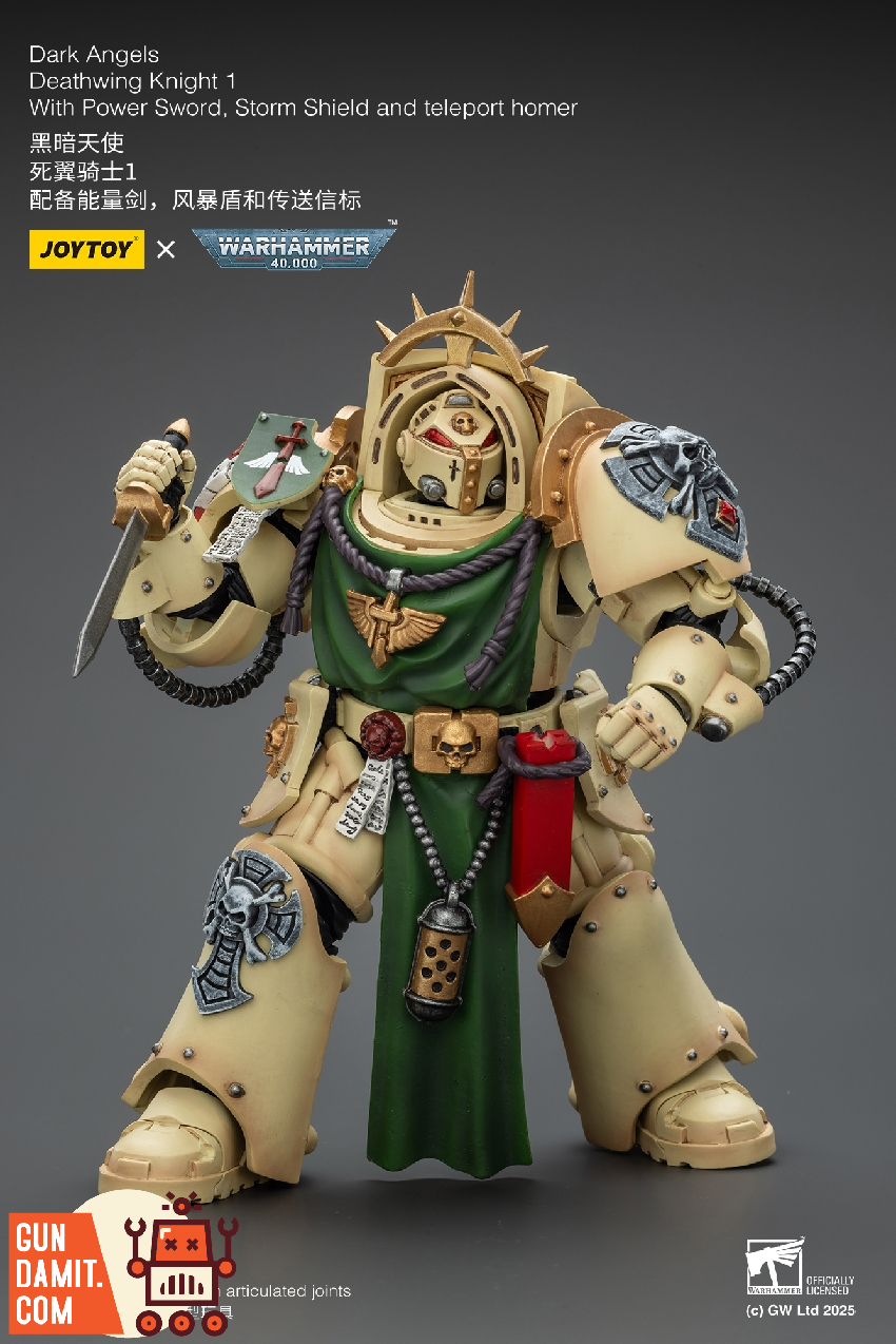 JoyToy JT02489 40K Dark Angels Deathwing Knight 1 view 12 JoyToy JT02489 40K Dark Angels Deathwing Knight 1 view 12