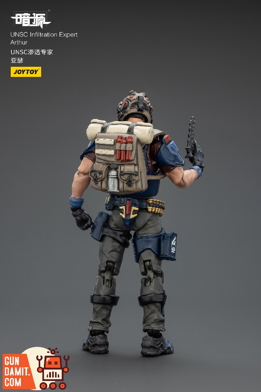 JoyToy JT02403 UNSC Infiltration Expert Arthur view 15 JoyToy JT02403 UNSC Infiltration Expert Arthur view 15