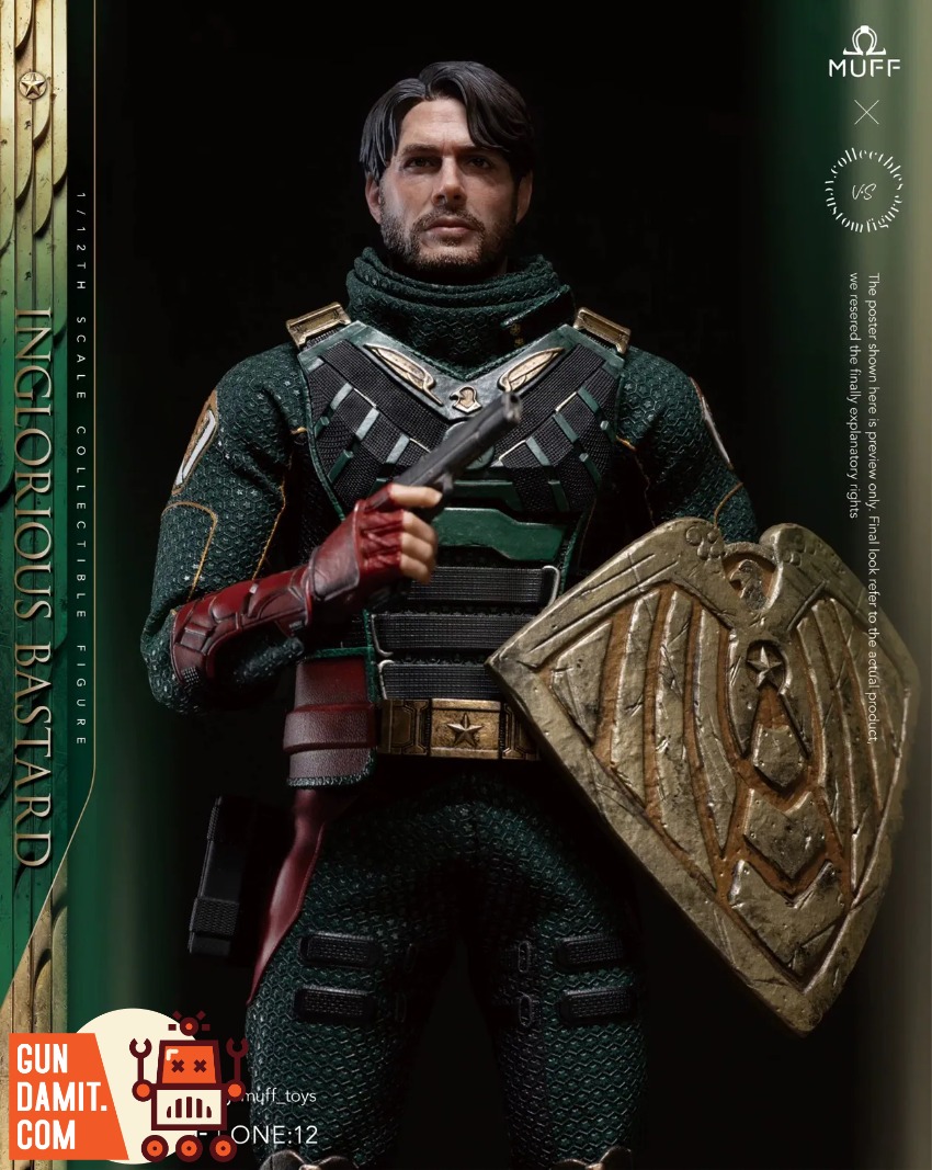 Muff Toys MF08 Inglorious Bastard 1/12 Figure view 9 Muff Toys MF08 Inglorious Bastard 1/12 Figure view 9