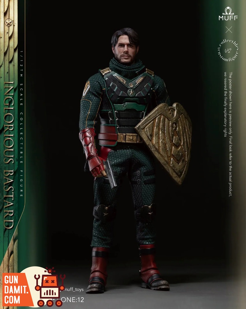 Muff Toys MF08 Inglorious Bastard 1/12 Figure view 6 Muff Toys MF08 Inglorious Bastard 1/12 Figure view 6