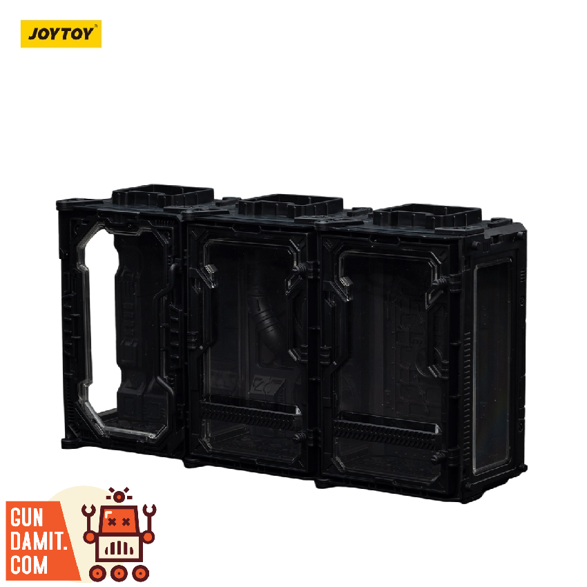 JoyToy 1/25 Soldier Hangar Display Case Shadow Black view 19 JoyToy 1/25 Soldier Hangar Display Case Shadow Black view 19