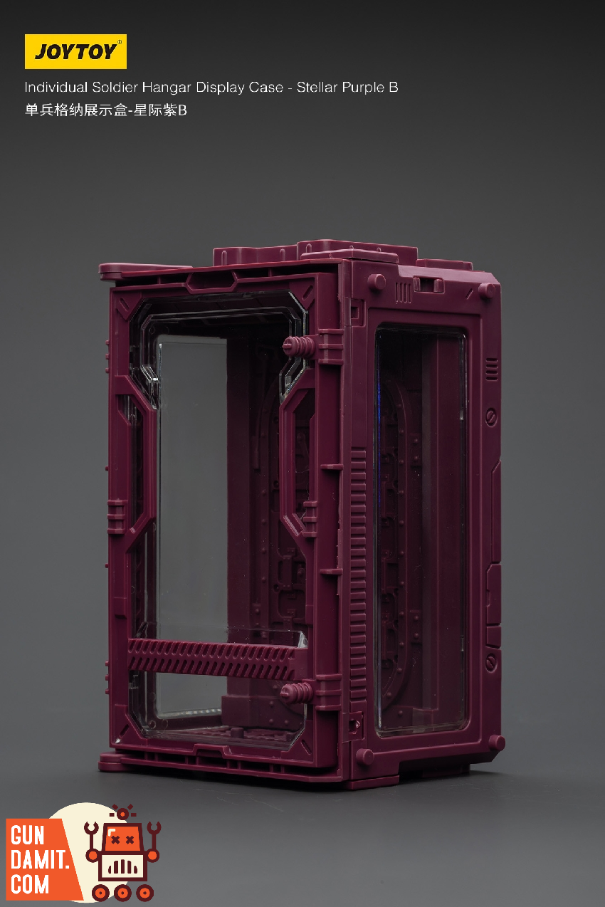 JoyToy 1/25 Soldier Hangar Display Case Stellar Purple view 8 JoyToy 1/25 Soldier Hangar Display Case Stellar Purple view 8