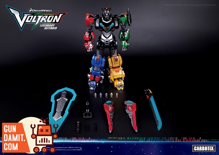 Blitzway Carbotix Voltron Golion 10th Anniversary view 20 Blitzway Carbotix Voltron Golion 10th Anniversary view 20