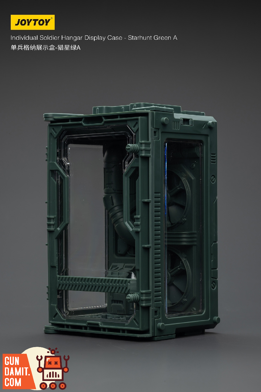 JoyToy 1/25 Soldier Hangar Display Case Starhunt Green view 4 JoyToy 1/25 Soldier Hangar Display Case Starhunt Green view 4