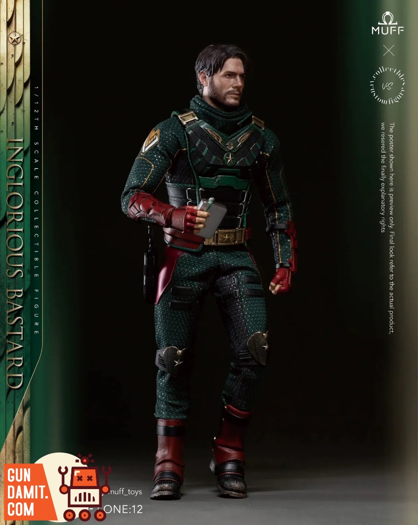 Muff Toys MF08 Inglorious Bastard 1/12 Figure view 3 Muff Toys MF08 Inglorious Bastard 1/12 Figure view 3