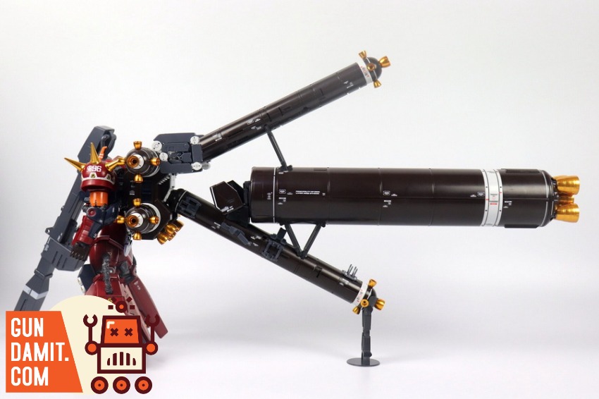Mo Metal Parts MG Thunder Psycho Zaku metal spout set view 11 Mo Metal Parts MG Thunder Psycho Zaku metal spout set view 11