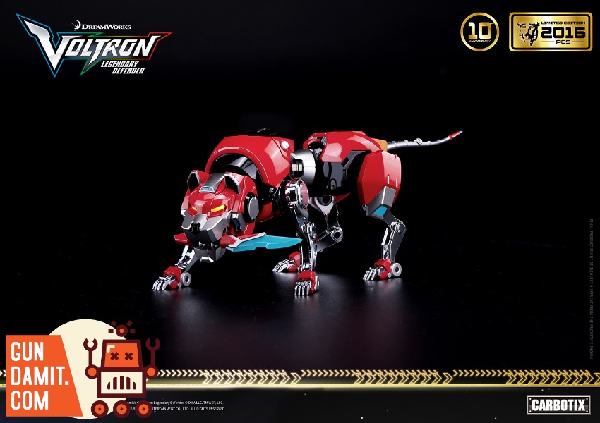Blitzway Carbotix Voltron Golion 10th Anniversary view 10 Blitzway Carbotix Voltron Golion 10th Anniversary view 10