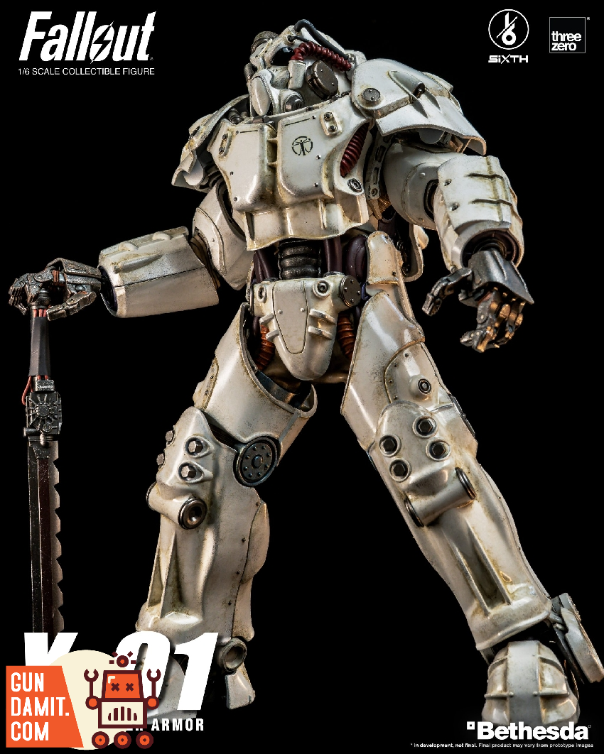 Threezero 3Z1003 Fallout X-01 Institute Power Armor view 10 Threezero 3Z1003 Fallout X-01 Institute Power Armor view 10