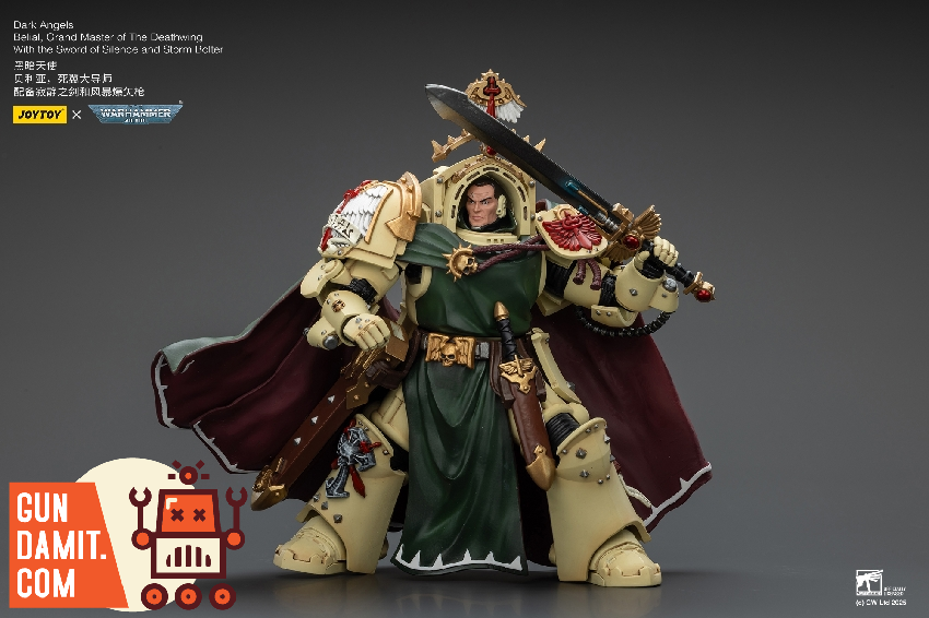 JoyToy JT02304 Warhammer 40K Dark Angels Belial Deathwing view 19 JoyToy JT02304 Warhammer 40K Dark Angels Belial Deathwing view 19