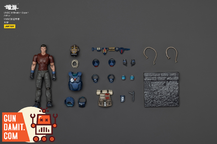 JoyToy JT02403 UNSC Infiltration Expert Arthur view 20 JoyToy JT02403 UNSC Infiltration Expert Arthur view 20