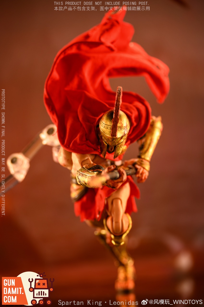 Wind Toys FMW004 King Leonidas Sparta Deluxe 1/12 Figure view 4 Wind Toys FMW004 King Leonidas Sparta Deluxe 1/12 Figure view 4
