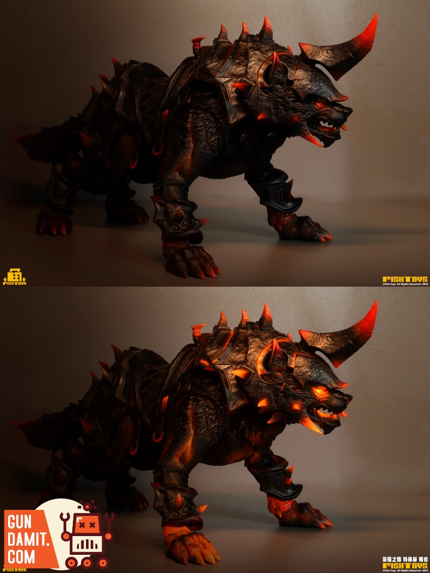 Fish Toys HY-032 Glory Wolf Special Edition Lava view 3 Fish Toys HY-032 Glory Wolf Special Edition Lava view 3