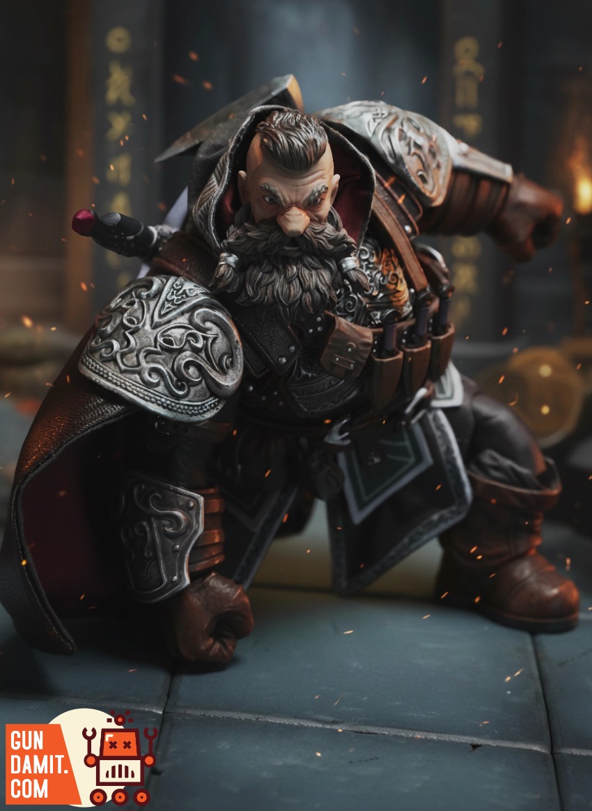Astrollorz 1/12 Dwarf Assassin Veldred Anvil Figure view 4 Astrollorz 1/12 Dwarf Assassin Veldred Anvil Figure view 4