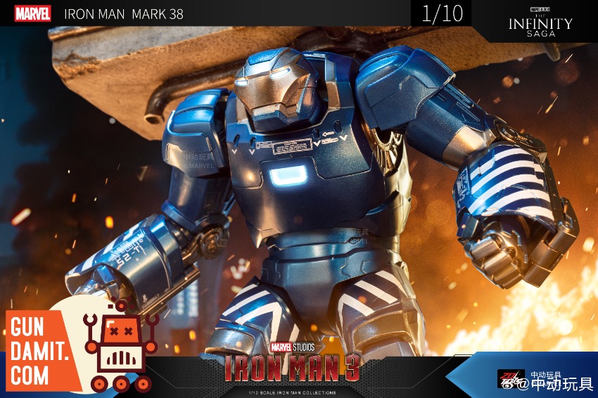 ZT Toys Marvel X-Series Iron Man MK38 Igor view 3 ZT Toys Marvel X-Series Iron Man MK38 Igor view 3