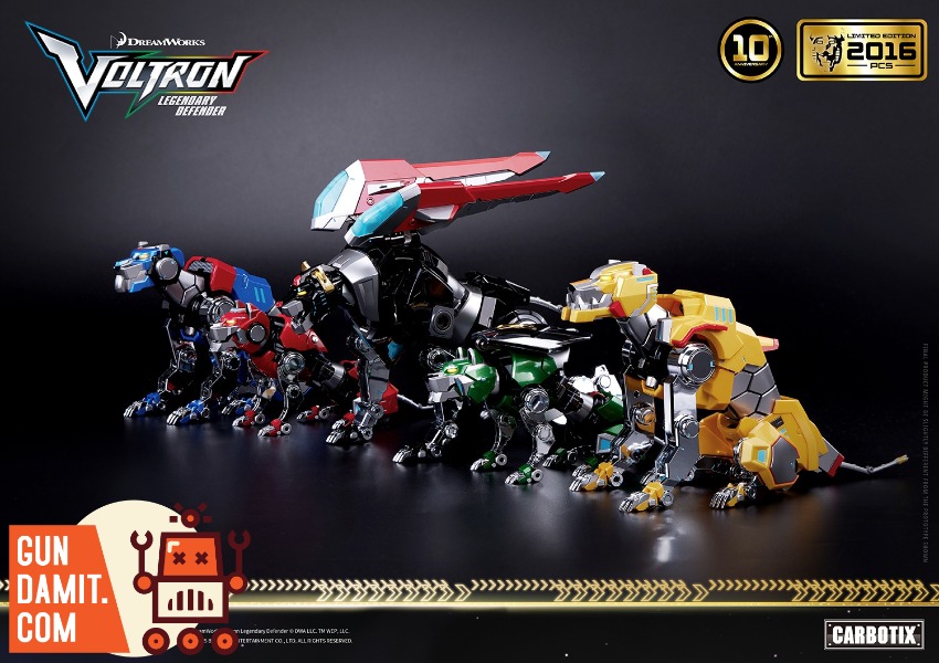 Blitzway Carbotix Voltron Golion 10th Anniversary view 8 Blitzway Carbotix Voltron Golion 10th Anniversary view 8
