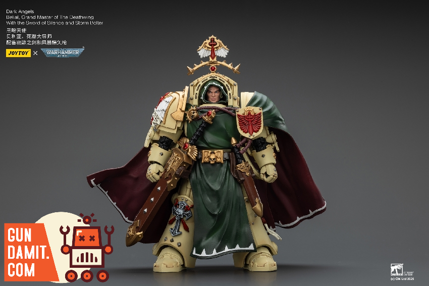 JoyToy JT02304 Warhammer 40K Dark Angels Belial Deathwing view 13 JoyToy JT02304 Warhammer 40K Dark Angels Belial Deathwing view 13
