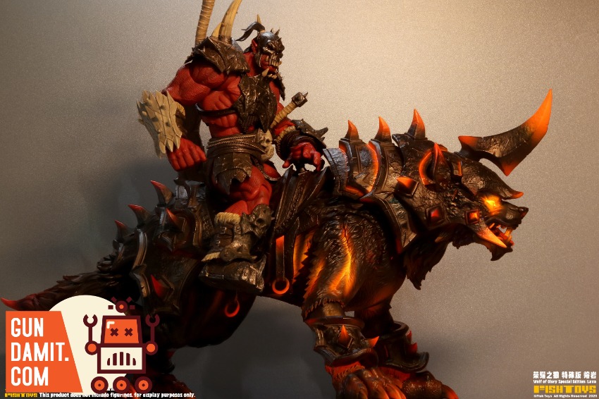 Fish Toys HY-032 Glory Wolf Special Edition Lava view 9 Fish Toys HY-032 Glory Wolf Special Edition Lava view 9